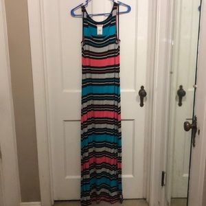 Striped Maxi Dress